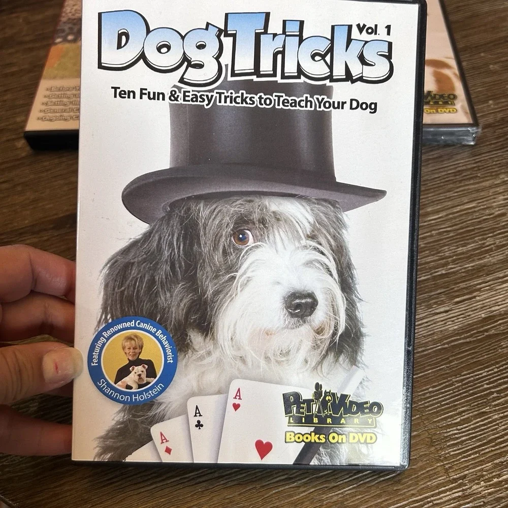 Pet Video Library Interactive Puppy Training Dog Tricks New Puppy Lot